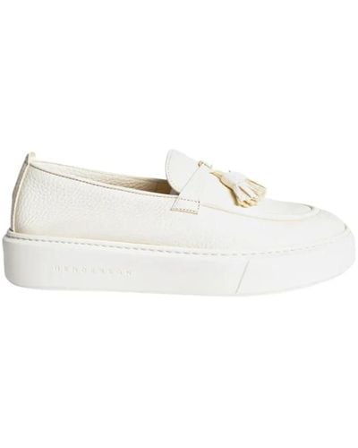 Henderson Sofia tassel loafers - Blanco