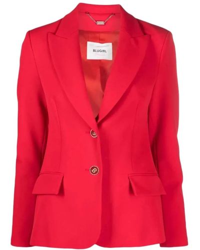 Blugirl Blumarine Jackets > blazers - Rouge