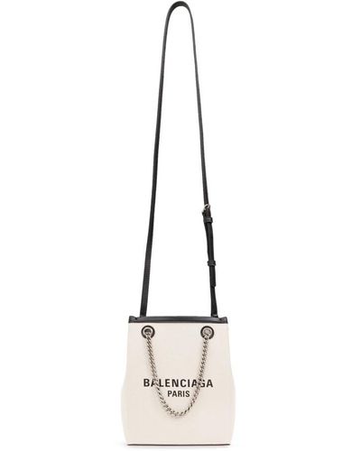Balenciaga Handyhülle mit logo - Mettallic