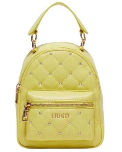 Liu Jo Stylischer rucksack,backpacks - Gelb