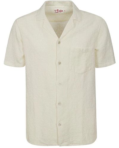 Mc2 Saint Barth Short Sleeve Shirts - Natural