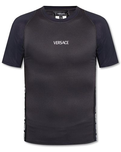 Versace Kurzarmshirt - Schwarz