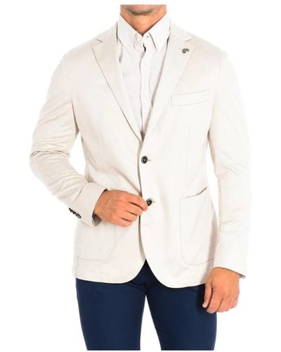 La Martina Formal giacca blazer - Bianco