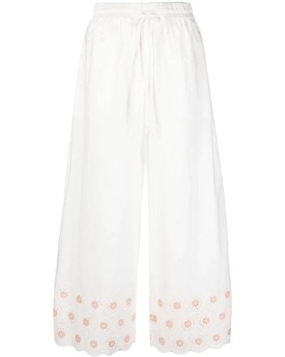 See By Chloé Wide Trousers - White