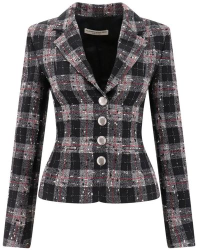 Alessandra Rich Chaqueta de blazer - Negro