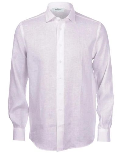 Gran Sasso Formal Shirts - Purple