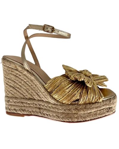Loeffler Randall Shoes > heels > wedges - Métallisé