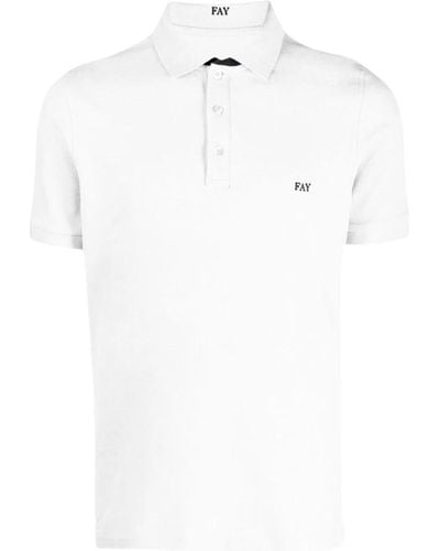 Fay T-shirts and polos white - Bianco