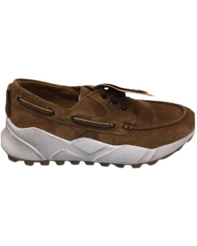 Voile Blanche Sailor Shoes - Brown