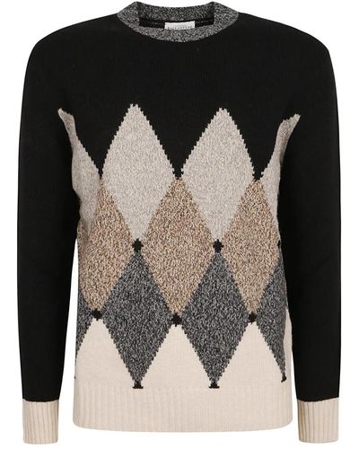 Ballantyne Knitwear > round-neck knitwear - Noir