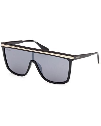 MAX&Co. Quadratische sonnenbrille für frauen - Grau