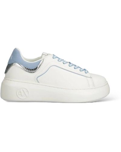Armani Exchange Sneakers xdx108 off +blue - Weiß