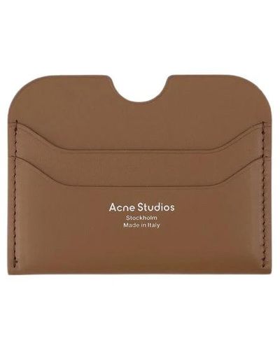 Acne Studios Wallets cardholders - Braun