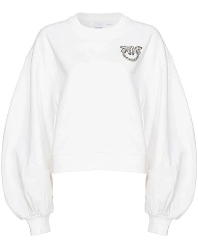 Pinko Sweatshirts - White