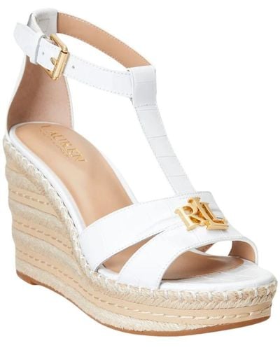 Ralph Lauren Shoes > heels > wedges - Métallisé