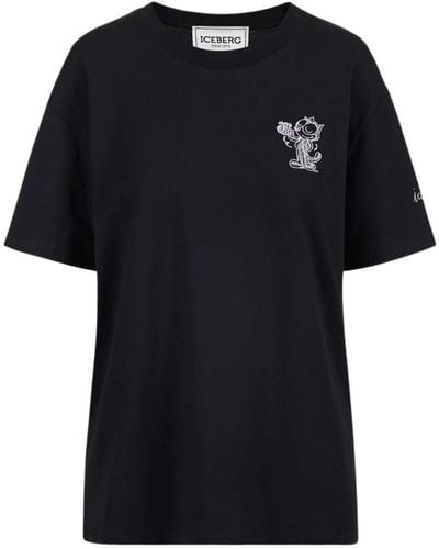 Iceberg Tops > t-shirts - Noir
