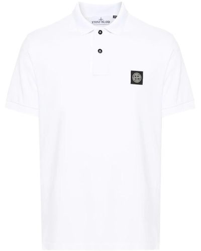 Stone Island Weiße t-shirts und polos