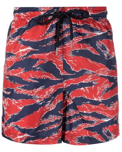 Moncler Shorts > short shorts - Rouge