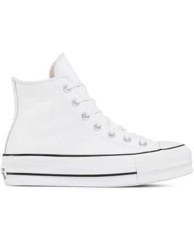Converse Stilvolle sneakers in weiß/schwarz/weiß