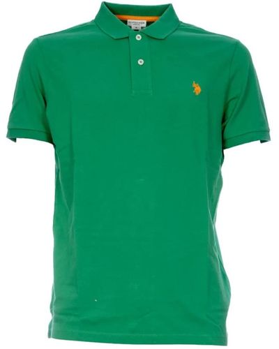 U.S. POLO ASSN. Klassisches polo shirt - Grün