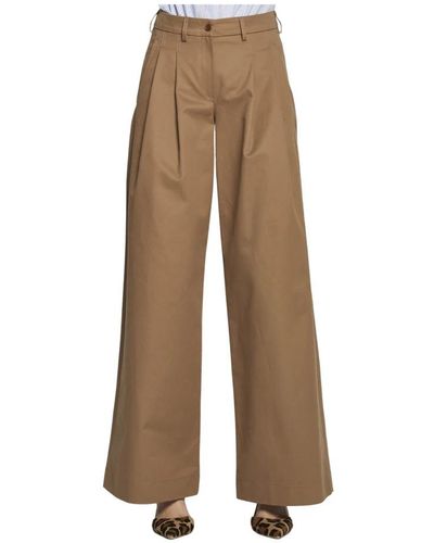 Jejia Wide Trousers - Natural