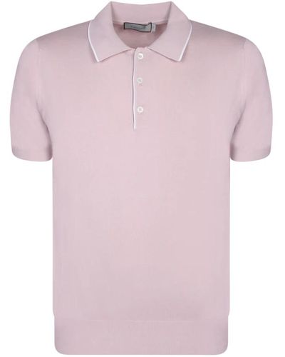 Canali Tops > polo shirts - Rose