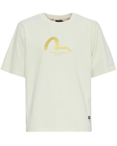 Evisu T-Shirts - White