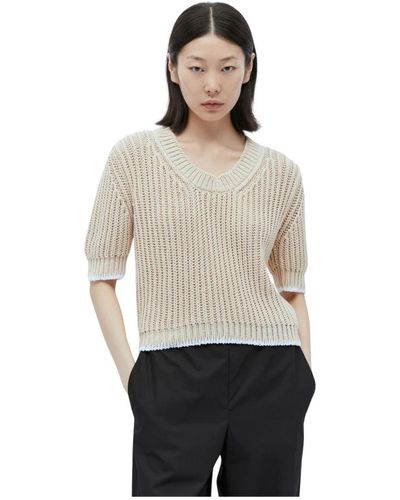 Moncler Knitwear > round-neck knitwear - Neutre