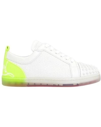 Christian Louboutin Shoes > sneakers - Blanc