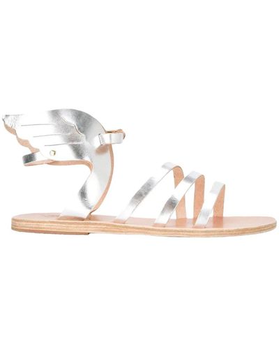 Ancient Greek Sandals Flat Sandals - White