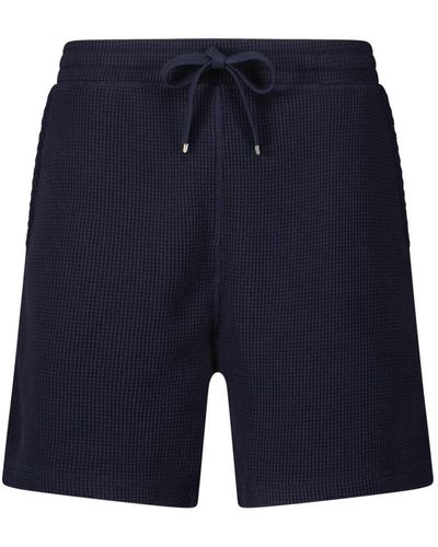 Closed Shorts strutturati estivi - Blu