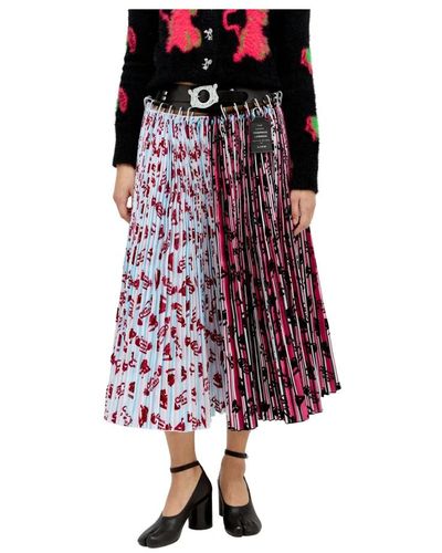 Chopova Lowena Skirts - Rojo