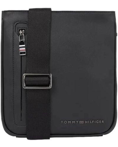 Tommy Hilfiger Messenger Bags - Black