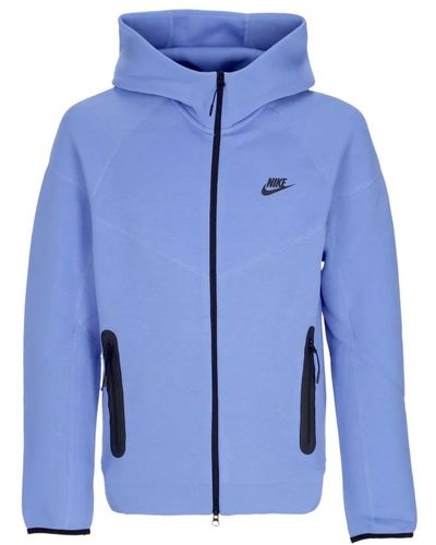 Nike Tech fleece windrunner zip hoodie - Blau