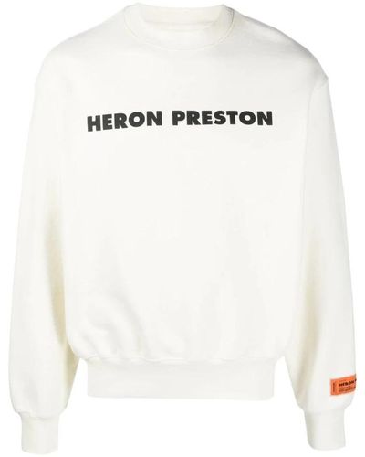 Heron Preston Sweatshirts - White