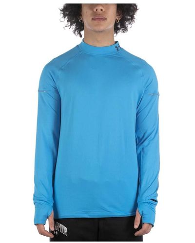 Under Armour T-shirt unter armour outrun the cold - Blau