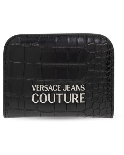 Versace Geldbörse mit logo - Schwarz