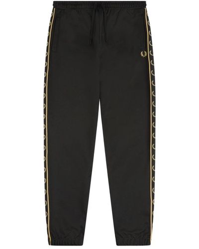 Fred Perry Trousers > sweatpants - Noir