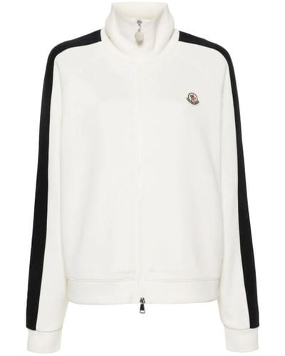 Moncler Sweatshirts & hoodies > zip-throughs - Neutre