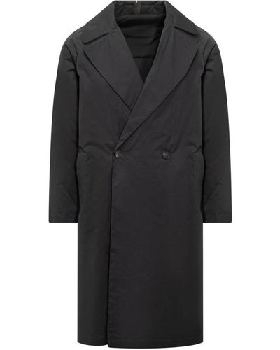 Hevò Coats > double-breasted coats - Noir