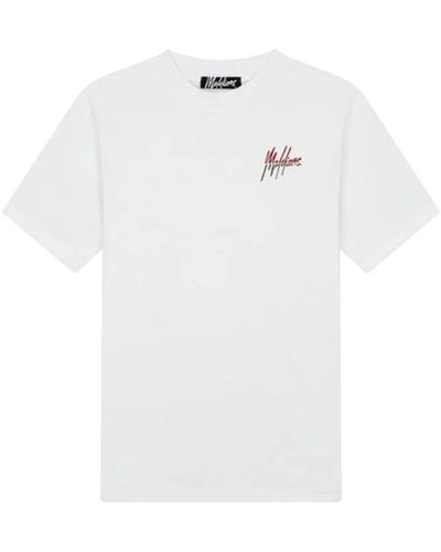 MALELIONS Split t-shirt - Weiß