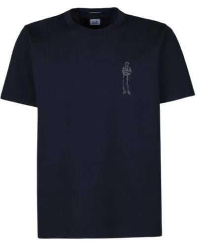 C.P. Company T-Shirts - Blue