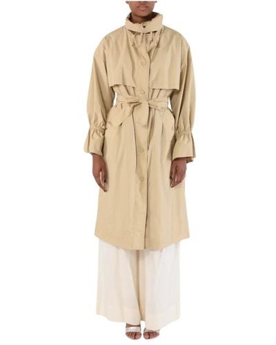 Twin Set Trench coats - Natur