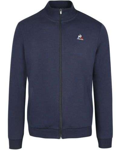 Le Coq Sportif Sweatshirt aus baumwollmischung - Blau