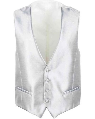 Alessandro Dell'acqua Suit Vests - White