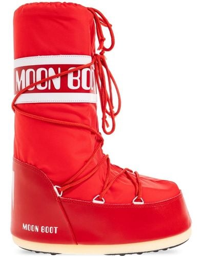 Moon Boot Ikon schneestiefel - Rot