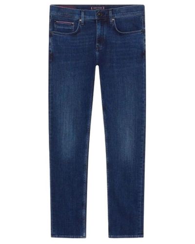 Tommy Hilfiger Denton straight fit jeans - Blu