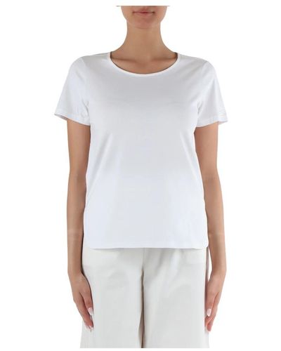 Sun 68 Baumwoll-jersey und popeline t-shirt - Weiß