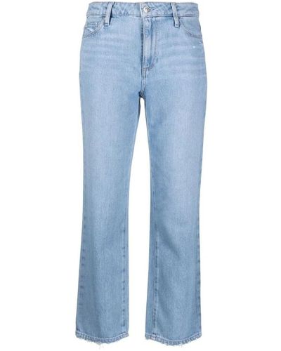 PAIGE Cropped jeans - Blu