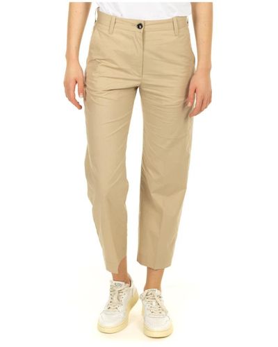 Nine:inthe:morning Cropped Pants - Natural